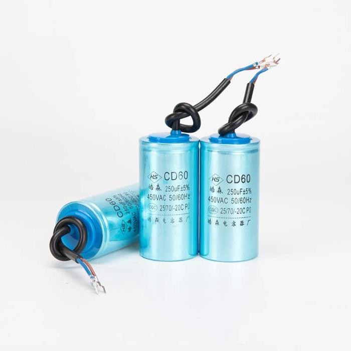 KAPASITOR MOTOR START RUN CAPACITOR CD60 450V 100UF / 200UF / 300UF