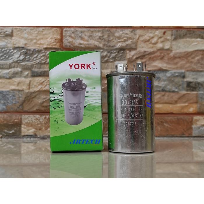 YORK 30 UF - 450V KAPASITOR / CAPACITOR AC (CAPACITOR)
