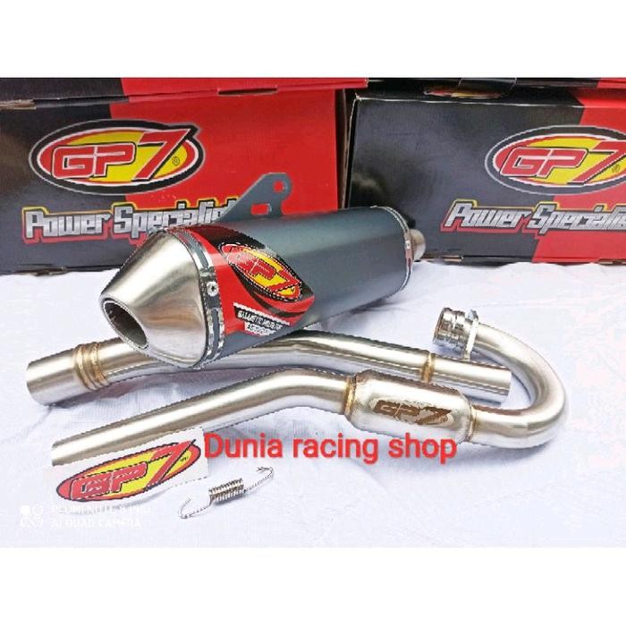 Knalpot Gp7 Crf 150 Klx 150 Dtracker 150 Predator Ballistic Standar Kompetisi Knalpot Gp7 Predator