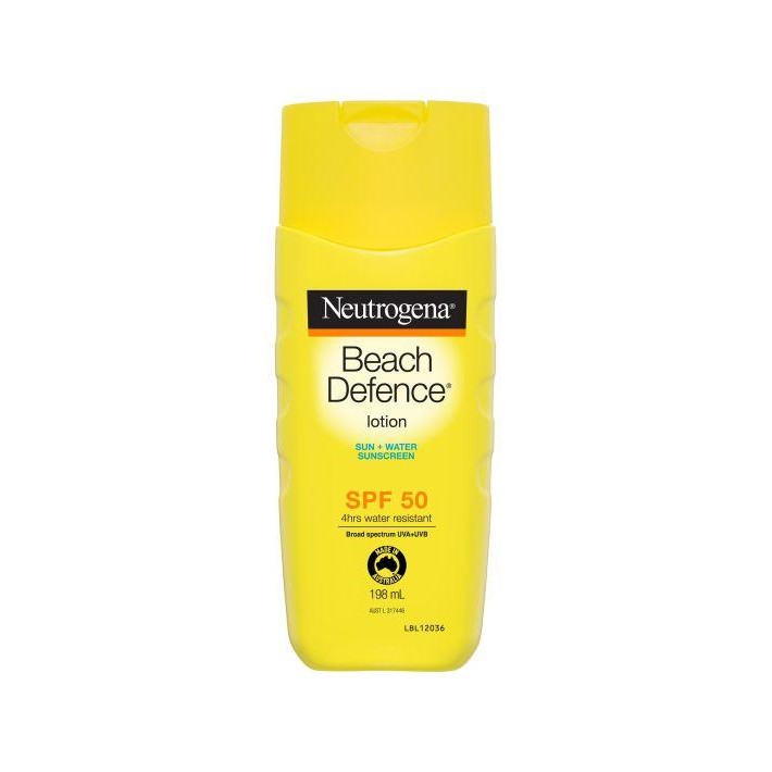 

Neutrogena Beach Defence Lotion Sun + Water Sunscreen Spf 50 198Ml
