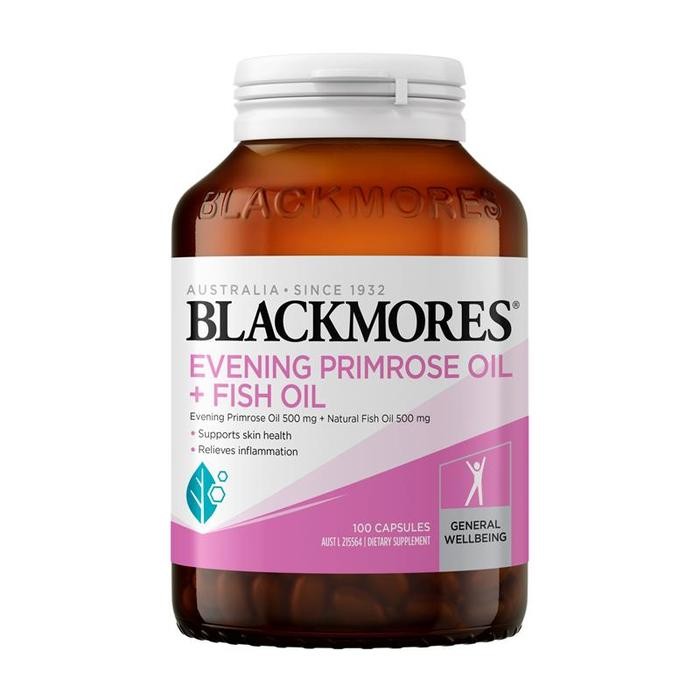 

Blackmores Evening Primrose Oil + Fish Oil 100 Capsules