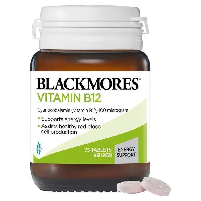 

Blackmores Vitamin B12 75 Tablets