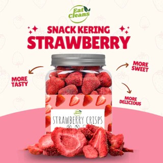 

Snack Buah Strawberry Kering - Freeze Dried Strawberry - Cemilan Sehat Strawberry Kering - Cemilan Snack Diet Rendah Kalori - Dried Freeze Whole Strawberry