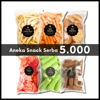 

[DELISH SNACKS] Aneka Snack Serba 5.000 / Cemilan Camilan 5 Ribu Bebas Pilih Rasa / Makanan Ringan