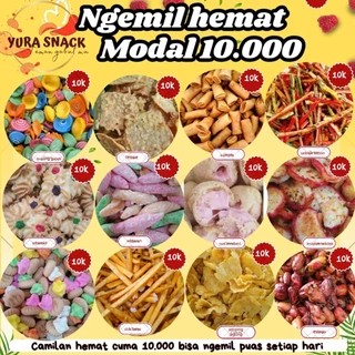 

Snack Kiloan Grosir Terlengkap Serba 10.000 - Camilan Kemasan Ekonomis Enak Gurih,Asin,Manis,pedas