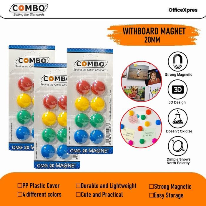 

New Magnet Papan Tulis / Magnet Papan Whiteboard 20mm Combo