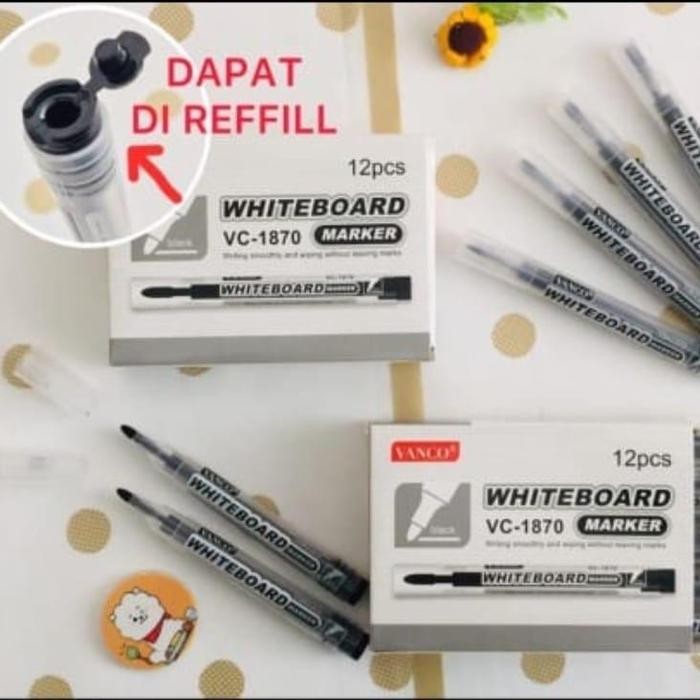 

New spidol whiteboard (1box=12pc)/marker whiteboard/spidol papan tulis