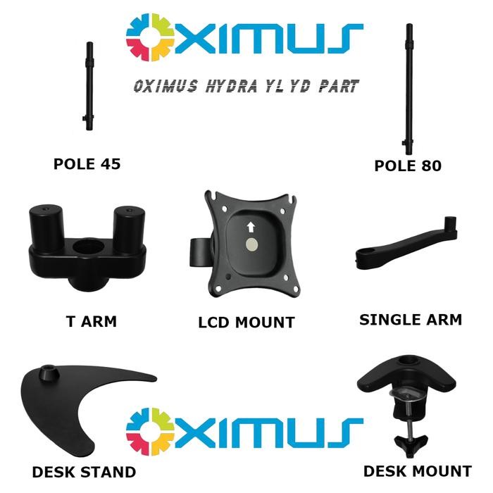 Jual Rugi Bracket Oximus Hydra Yl Yd Part