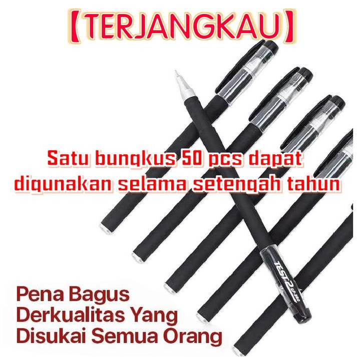 

New BISA COD PAKET PULPEN 50PCS Pensil ALAT TULIS Tinta GEL PERLENGKAPAN SEKOLAH Stationery Memo