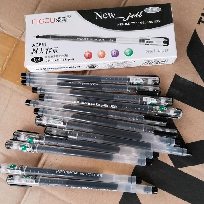 

New (1PACK) BOLPOIN NEW-JELL ISI 12 BIJI Stationery