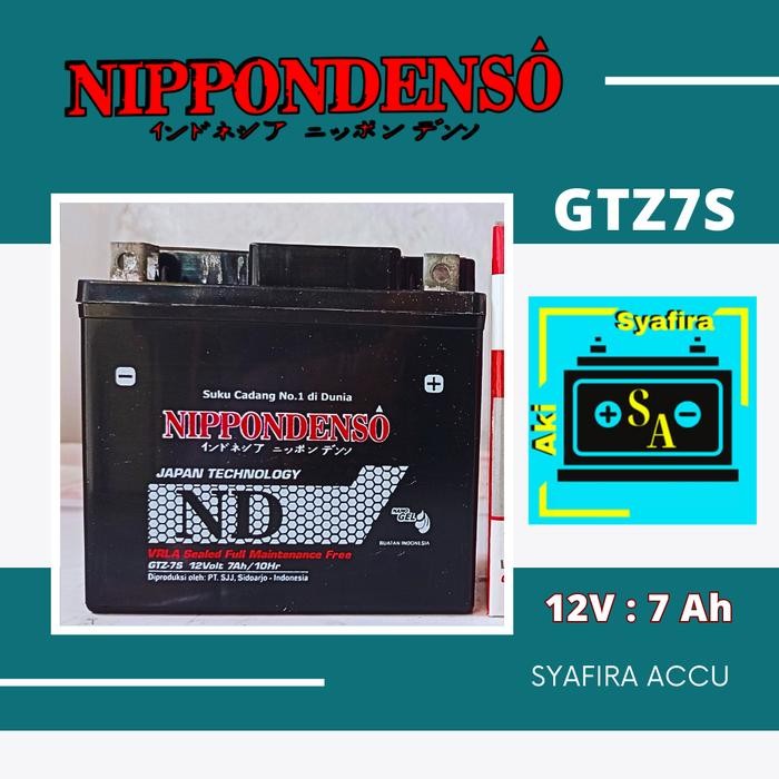 Aki Motor Nmax New All Connected, Aerox 155, Fino Grande Gtz7S