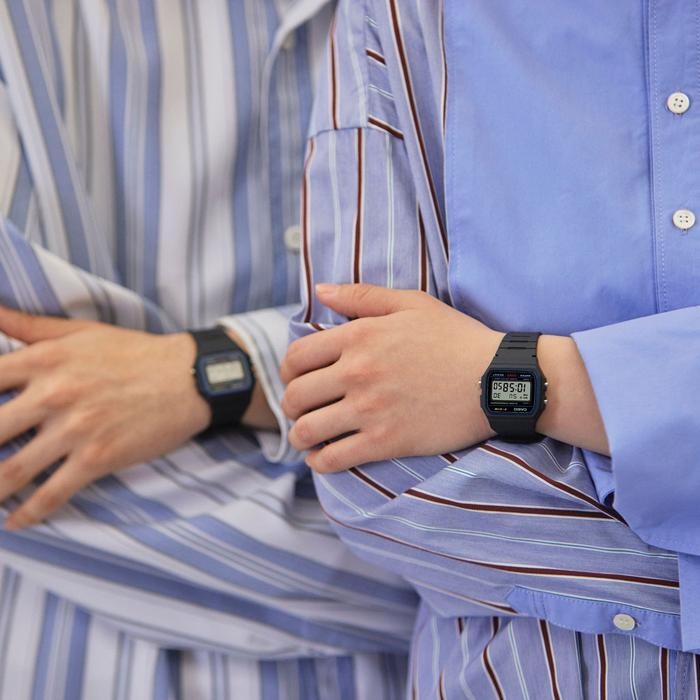 Casio General F-91W-1Dg F-91W F-91 F91W F 91W Kaca Stopwatch