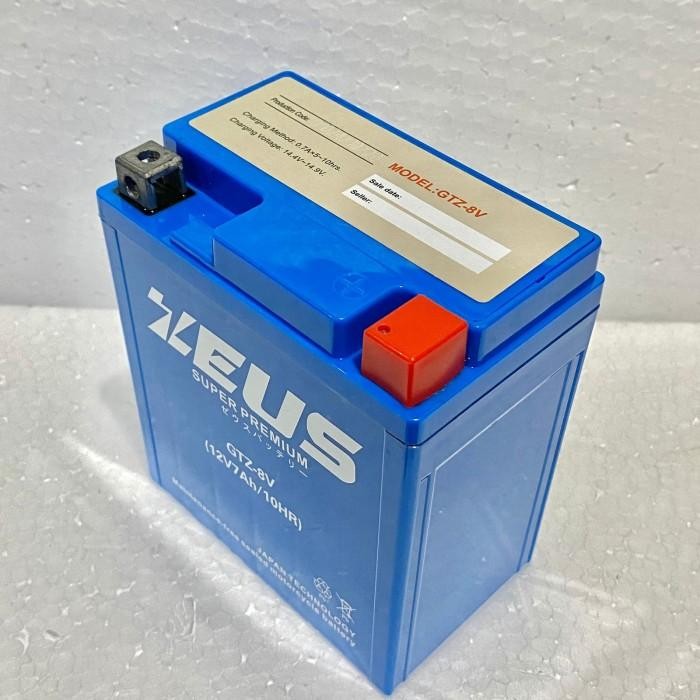 Aki Motor Yamaha R25 Ztz8V Aki Gel Aki Mf Aki Kering Zeus High Spec