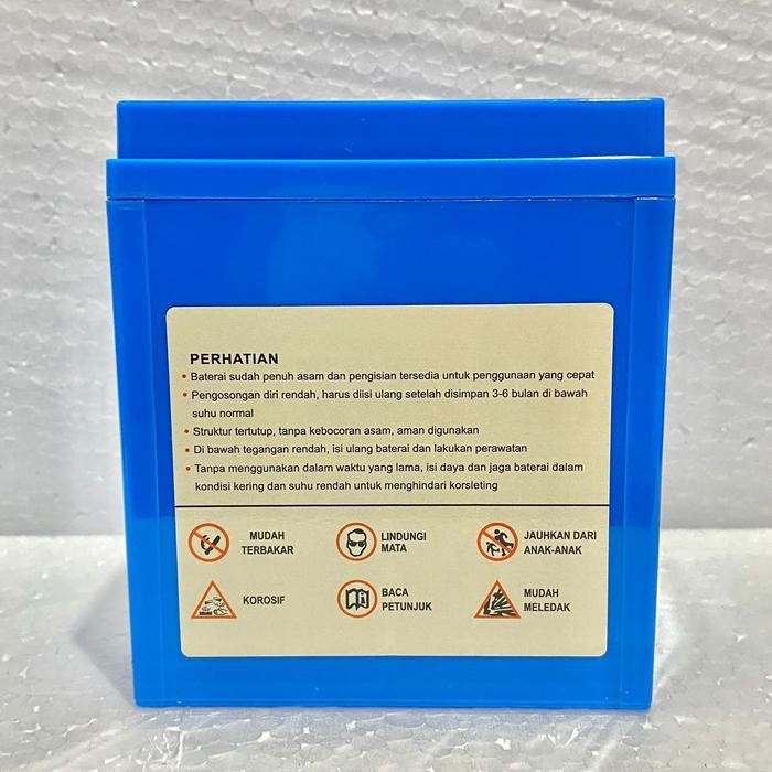 Aki Motor Piaggio Gilera Gtz8V/Ztz-8V Aki Gel Aki Mf Aki Kering Zeus