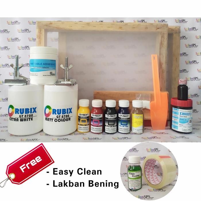 

Paket Sablon Lengkap Pemula