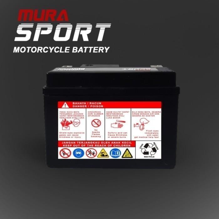 Aki Motor Suzuki Nex Accu Mf Gtz5S Accu Kering Aki Mura Fitz5S Motorcycle