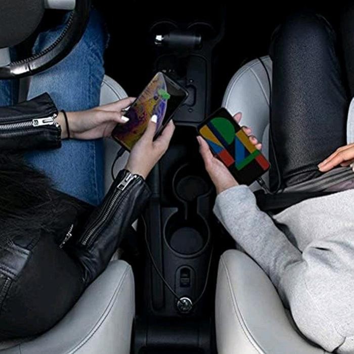 Fieri Charger Mobil D1-X Dual Type C 65 Watt Pd Qc Fast Charging