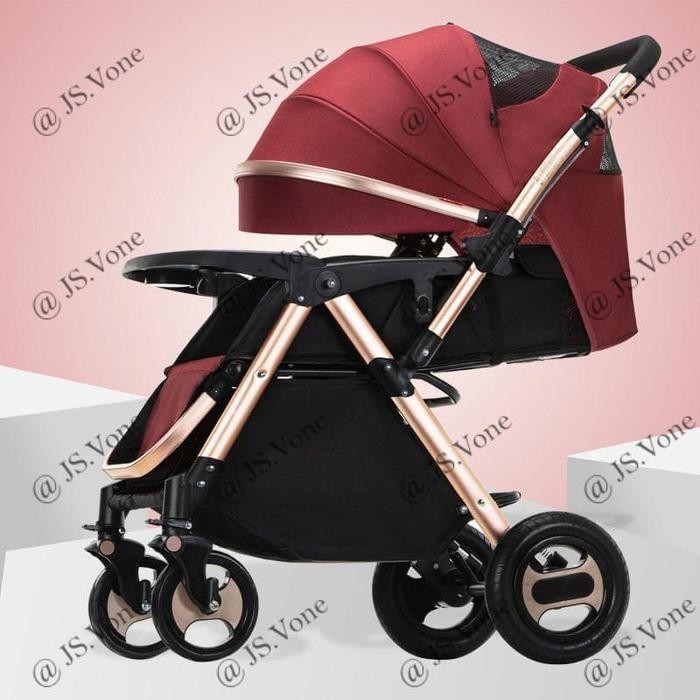 Kereta Dorong Bayi Baby Bliss x Nevi Baby / Baby Stroller 2 Arah BillT