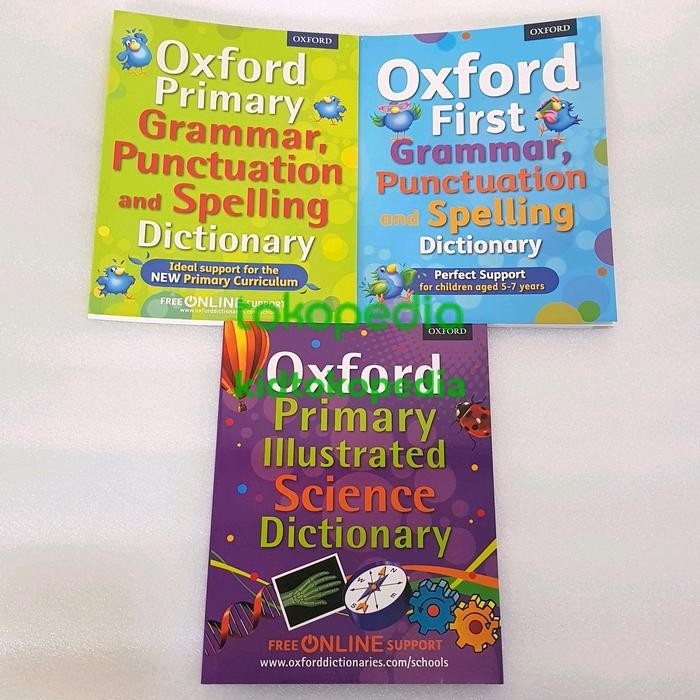 Diskon Oxford First Grammar Punctuation and Spelling Dictionary Kamus Tata Bahasa Inggris Anak