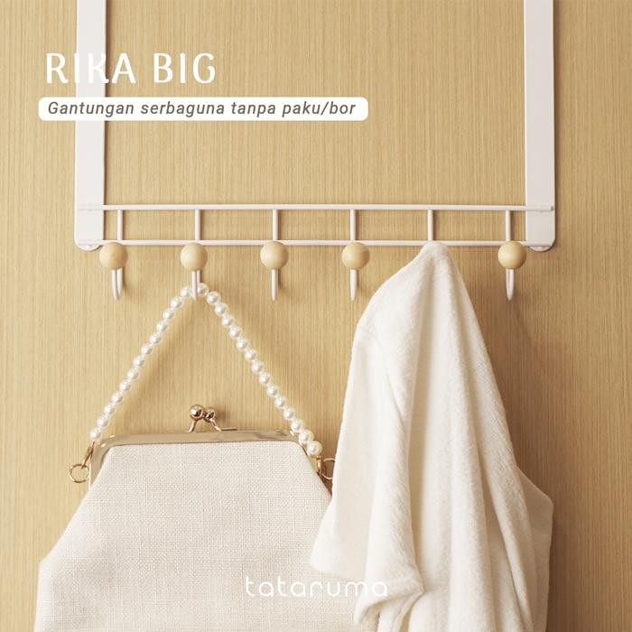Informa Houseware - Rika Big - Gantungan 6 Cantolan Baju Tas Serbaguna Belakang Pintu