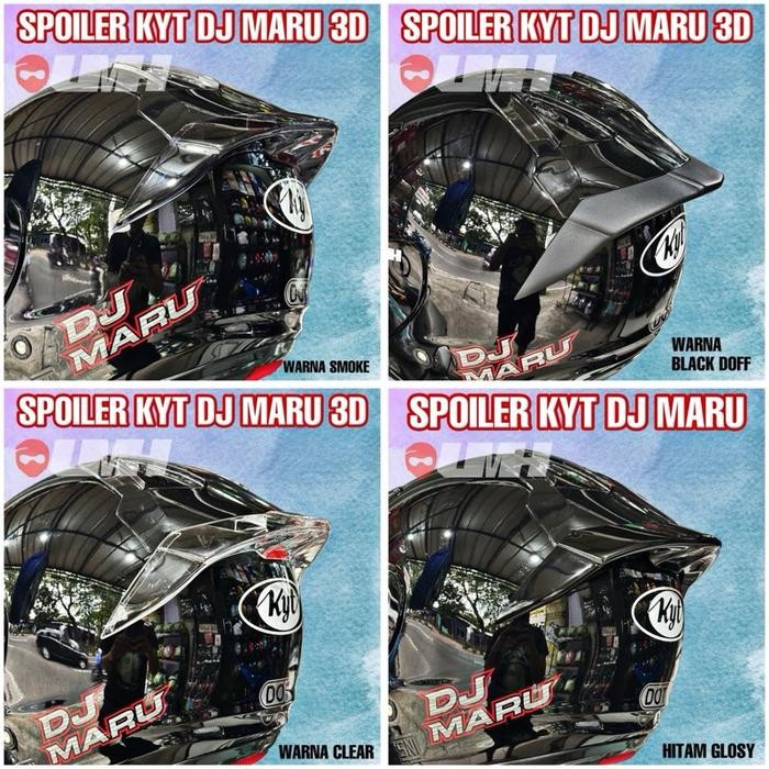 SPOILER TAMBAHAN KYT DJ MARU MODEL 3D