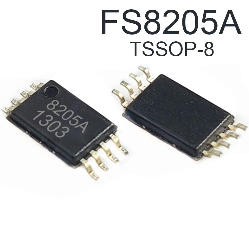 10PCS 8205A SOP-8 CEG8205A FS8205A STN8205A TSSOP8 IC
