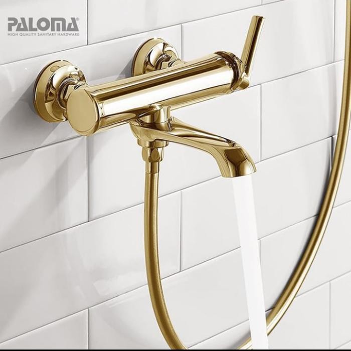 Miliki SHOWER SET GOLD PALOMA PANAS DINGIN HAND SHOWER MANDI KUNINGAN