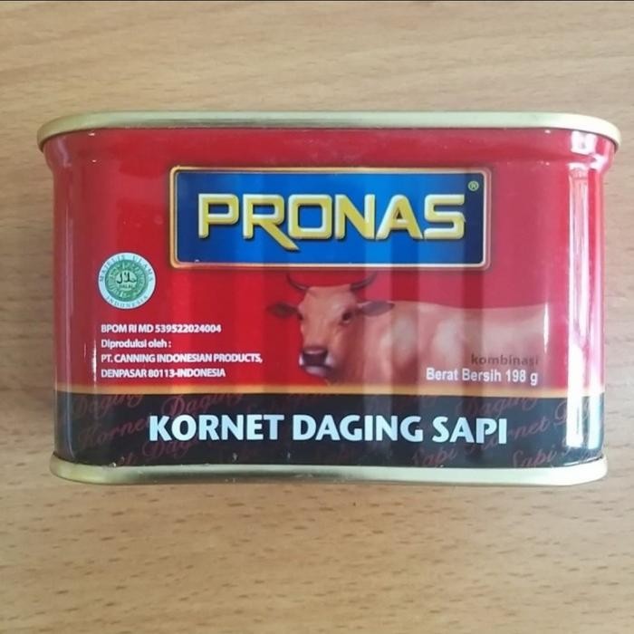 

Promo Pronas Kornet Sapi 198gr / 340gr Kornet Daging Sapi Kaleng