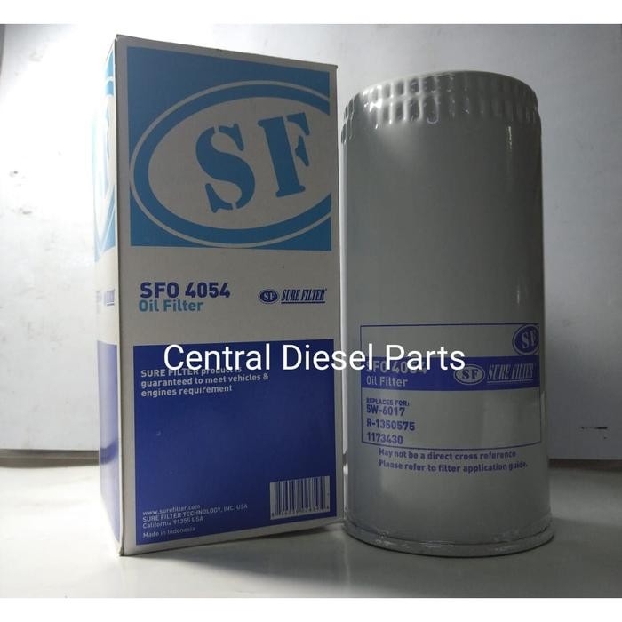 

Promo Filter Oli Mobil SFO-4054 Sure Filter Oil Filter