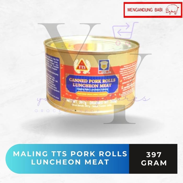

Promo Maling TTS Pork Egg Roll Luncheon Meat Daging Babi Gulung 397gr