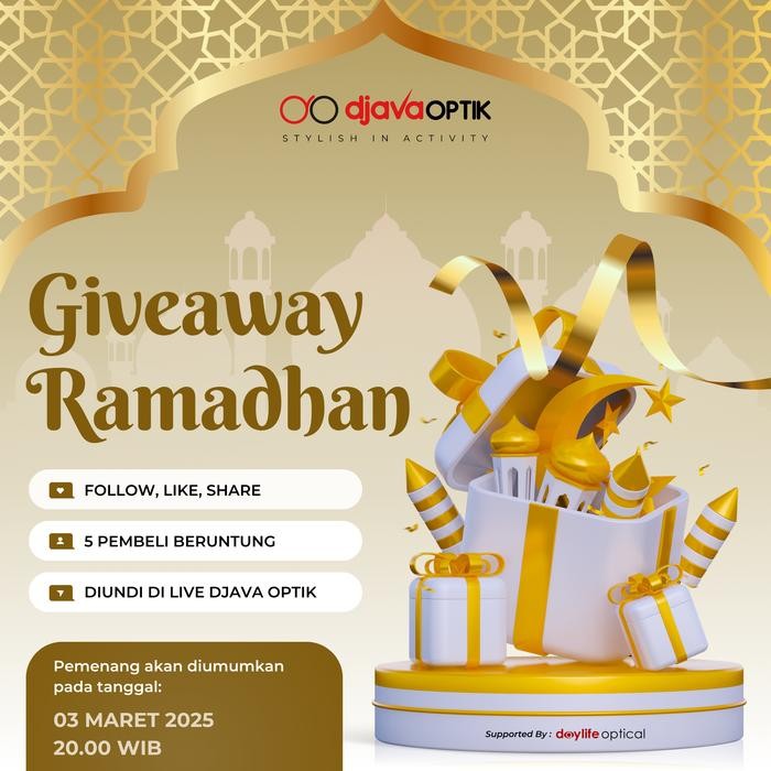 [ Djava Optik ] Khusus Ramadhan Giveaway