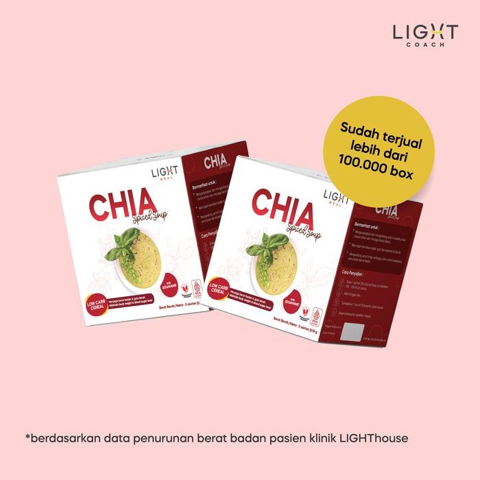 

Baru Chia Spiced Soup Diet Keto Cream Soup Krim Sup Chia Seed