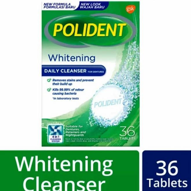 

Baru Polident Whitening Daily Cleanser 4 in 1 36s