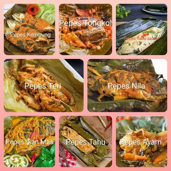 

Baru Pepes 1 Porsi (Tahu, Tahu Udang, Teri Basah, Ikan Kembung)