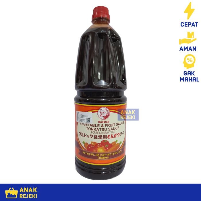 

Bulldog Tonkatsu Sauce 1.8L - Saus Tonkotsu Katsu Takoyaki Okonomi
