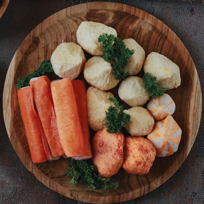 Baru Mix Fish Ball 300gr - Frozen Siap Masak