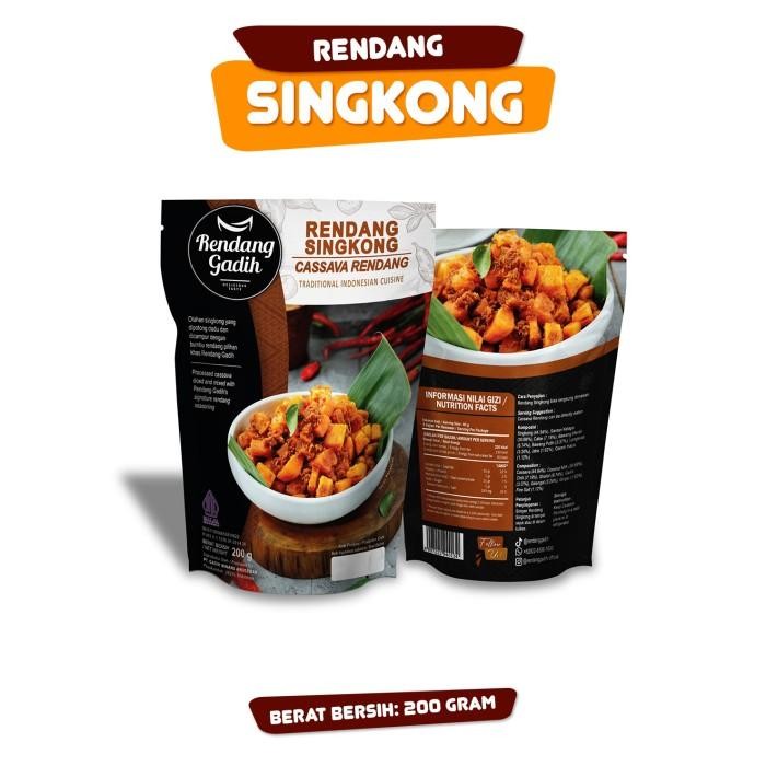 

Baru Rendang Singkong - Rendang Gadih Frozen