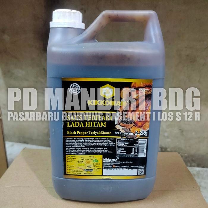 

KIKKOMAN TERIYAKI LADA HITAM 2,2 KG
