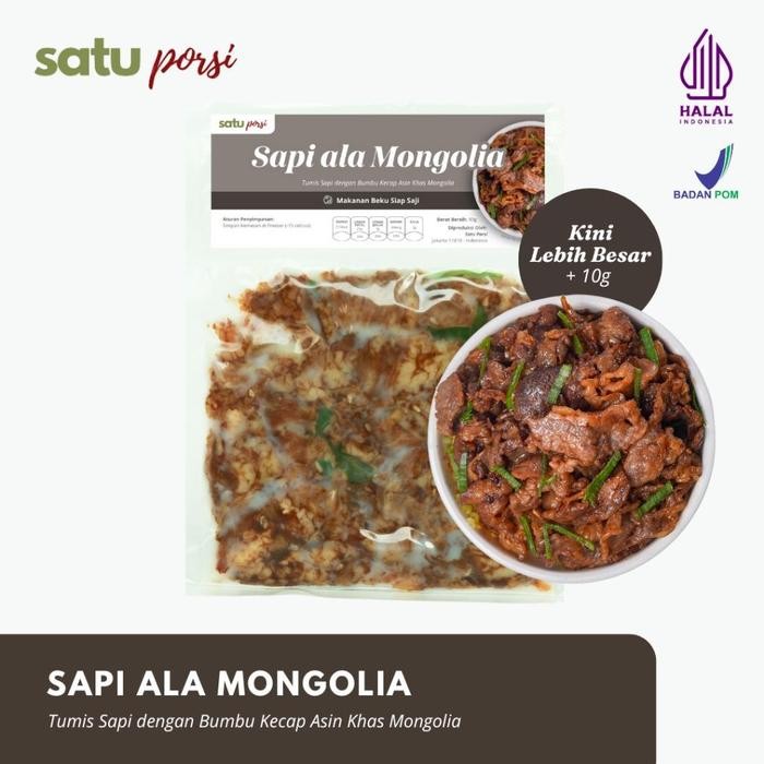 

Baru Satu Porsi Sapi Ala Mongolia - Frozen Food Ready Meal