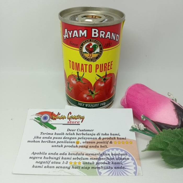 

Baru Ayam Brand Tomato Pure - Pasta Tomat Premium