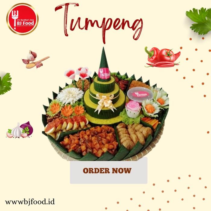 Baru Nasi Tumpeng 15 Porsi - BJ Food & Cake