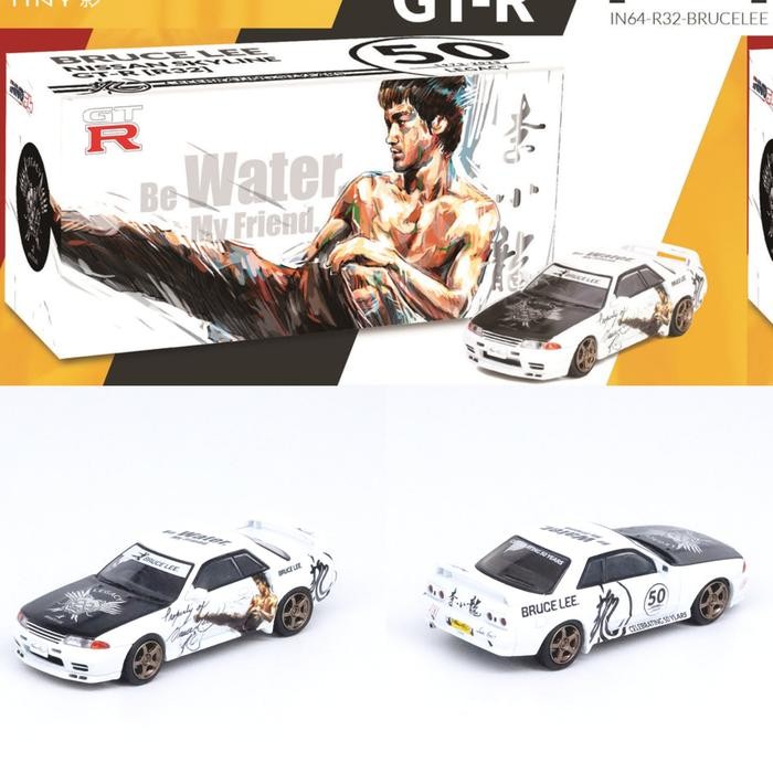 In64-R32-Brucelee - Inno64 1:64 Nissan Skyline Gtr(R32) "Bruce Lee" Wh