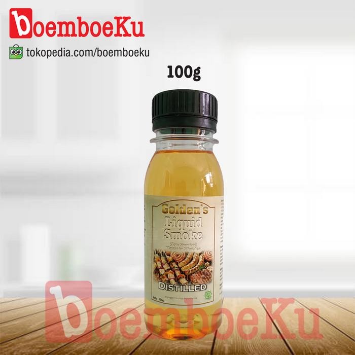 

Baru Golden's Smoke Bakar / Panggang BBQ Asap Cair 100gr - Distilled
