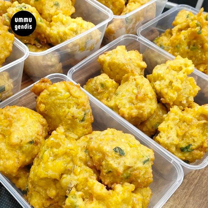 

Baru Bakwan Jagung Kriwil Pedas Isi 10