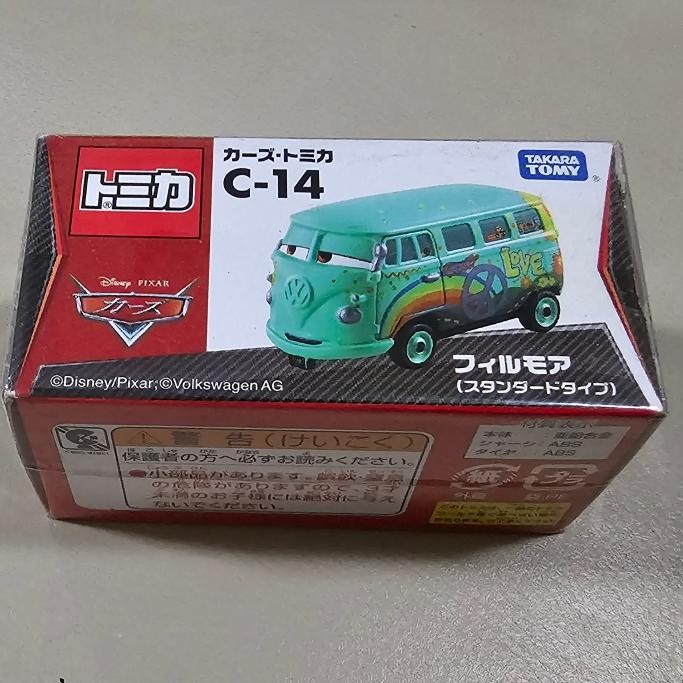 Tomica Cars C-14 Fillmore From Disney Cars Movie (Takara Tomy)