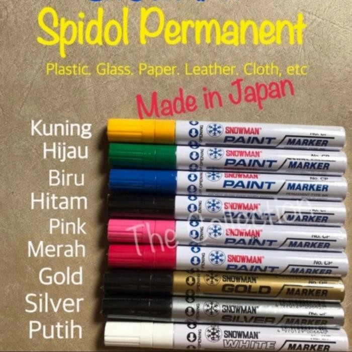 

Spidol Paint Marker Snowman White Sebox (12Pcs