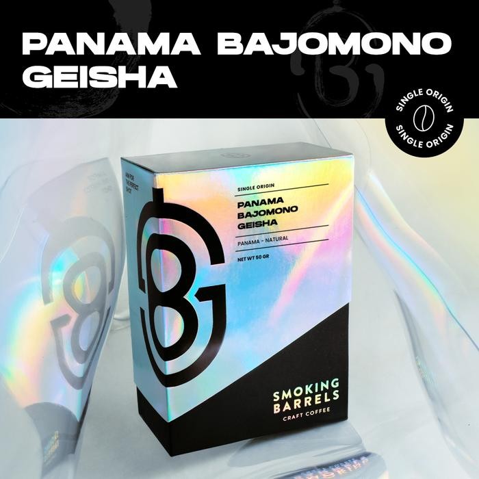 

Panama Bajomono Geisha Natural (Kopi Gesha) Artisanal Release Coffee - SB Craft Coffee