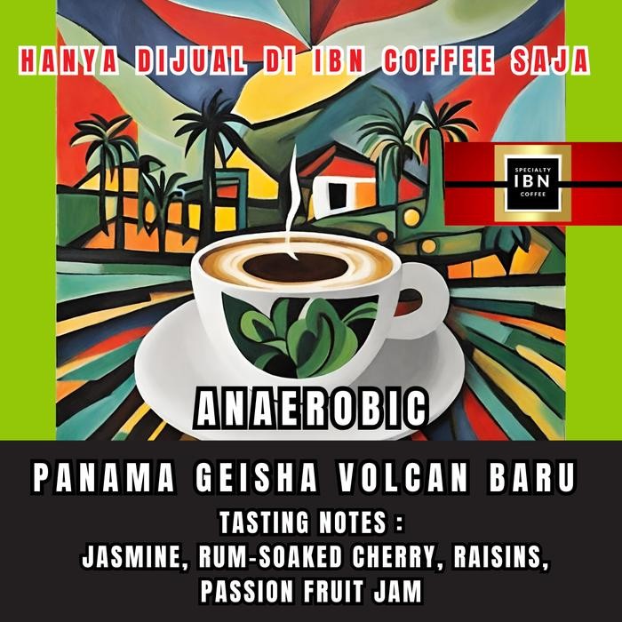 

Kopi Panama Geisha Volcan Baru Anaerobic Coffee - 100% Arabica