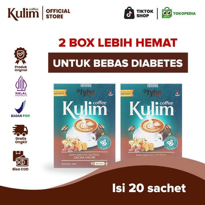 

Kopi Kulim 2 Box - Mengatasi Permasalahan Gula Darah