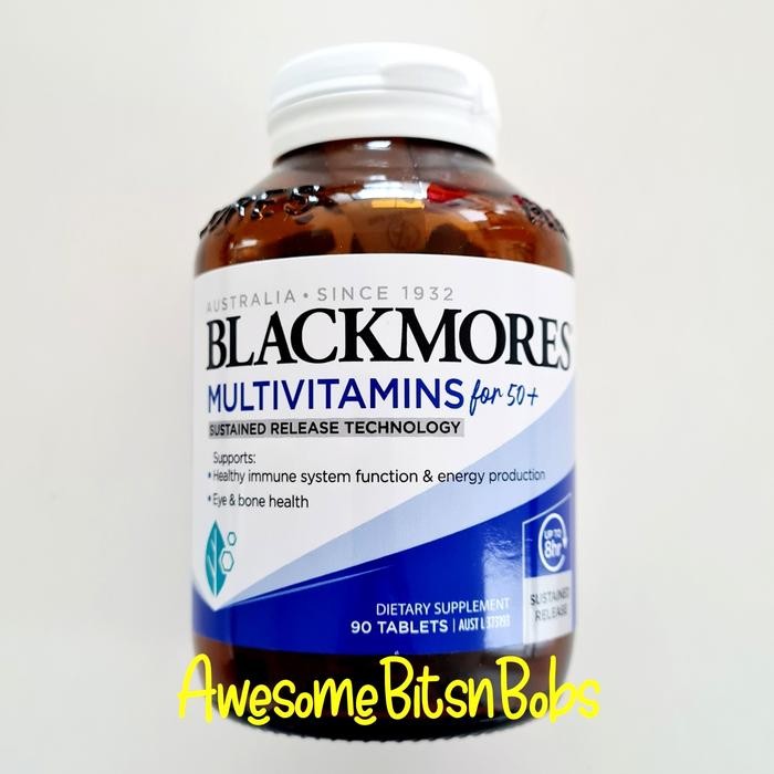 Blackmores Multivitamin For 50+ 90 Tablets